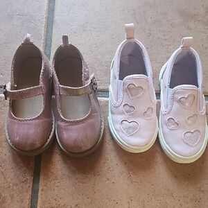 2 Pairs Old Navy Toddler Shoes
